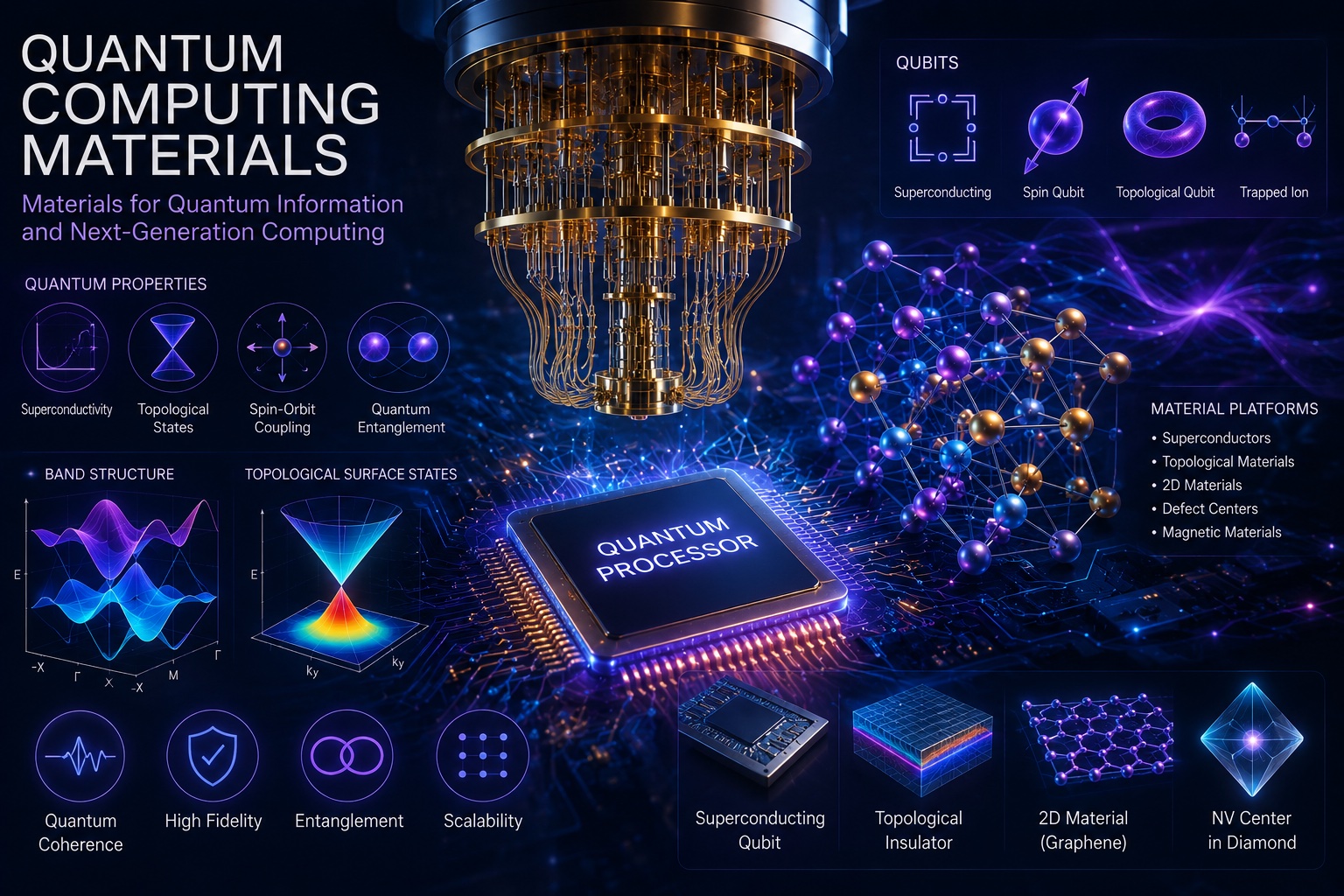 Quantum Computing Materials